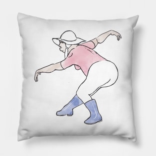 Dancing Granny #2 Pillow