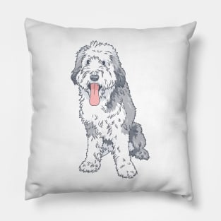 Bearded Collie Pillow