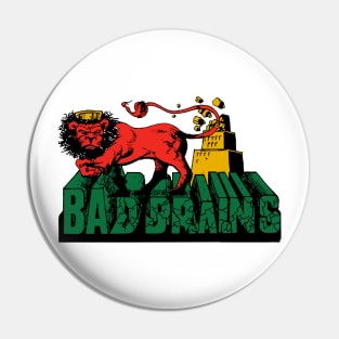 Lion Bad Brains Pin