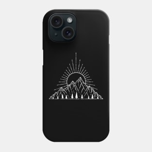 Triangular Sunshine Phone Case