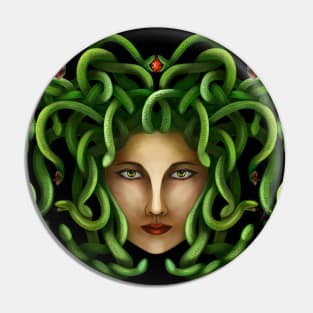 Medusa Gorgo Pin