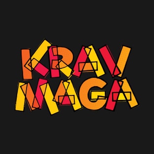 Krav Maga Bright Lettering T-Shirt