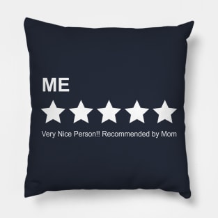 People Rating Five Star Recommend by Mom Pillow