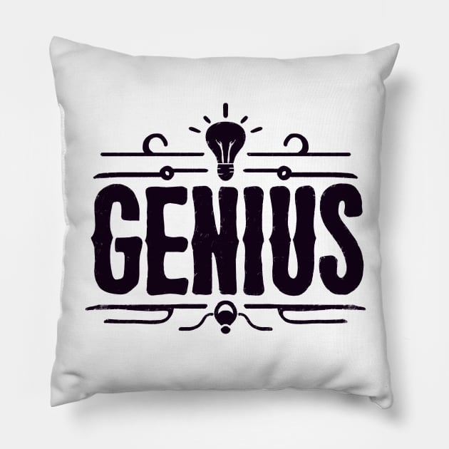 Genius Pillow by CreativeSage