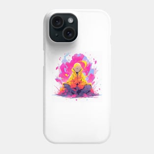 Mystical Doodle Meditator Phone Case