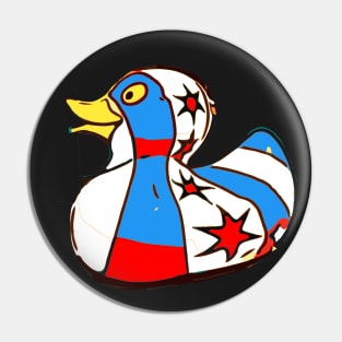 Cute Chicago Duckie Baby Duck Pin