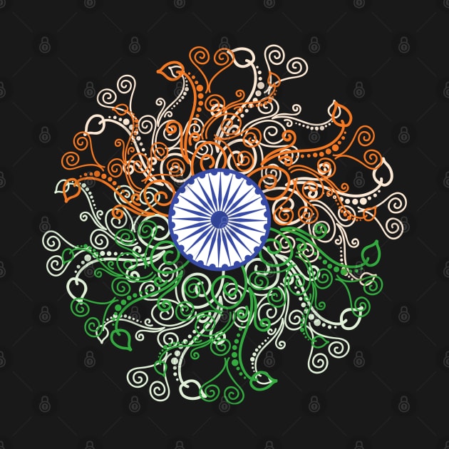 India-tiranga by Myartstor 