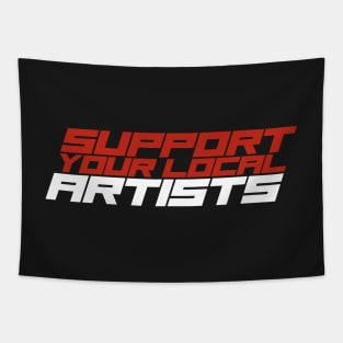 Support Your Local Artists Tapestry