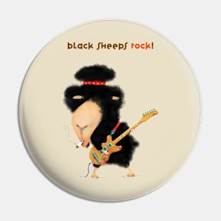 Black sheeps rock! Pin