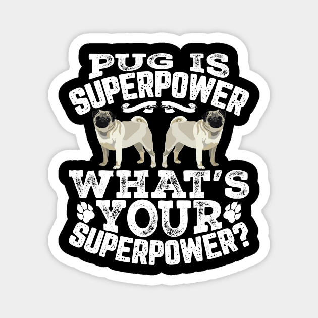 pug Magnet by UniqueWorld