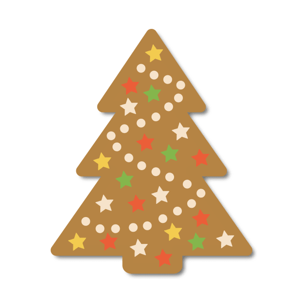 Cute Cookie Christmas Tree by greenoriginals