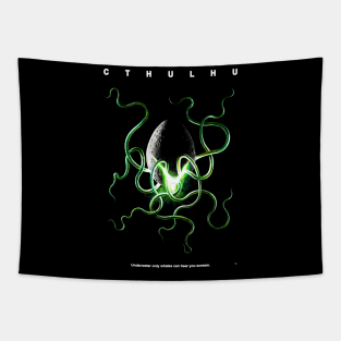 Cthulhu Lovecraft Alien version Tapestry