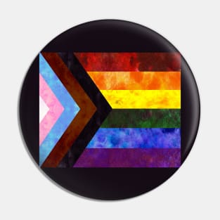 Progress Pride Digital Quilt Pin