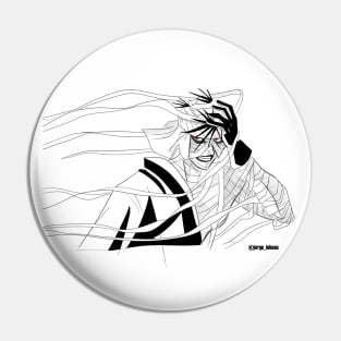 the hittokiri makoto shishio in rurouni kenshin Pin