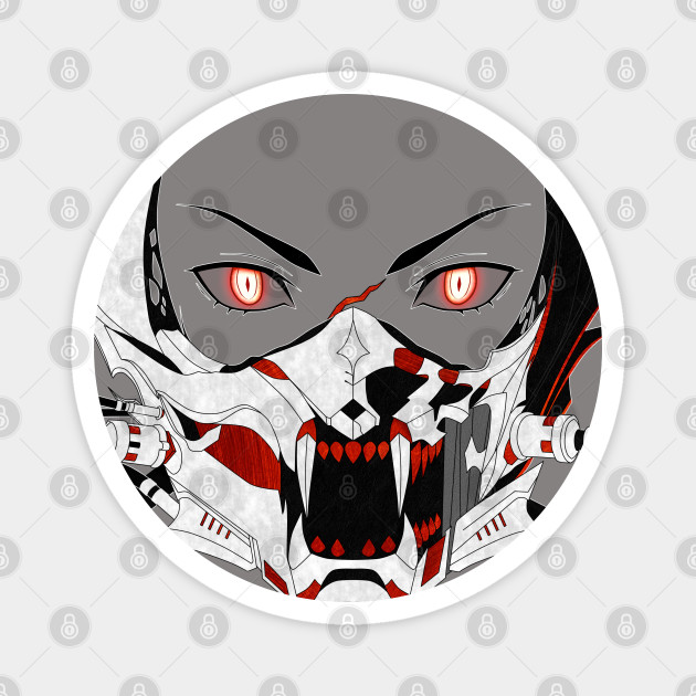 Code Vein Hound Mask Code Vein Magnet Teepublic