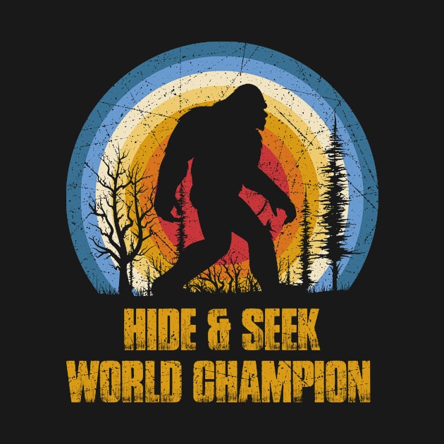 Vintage bigfoot hide and seek world champion by Dianeursusla Clothes