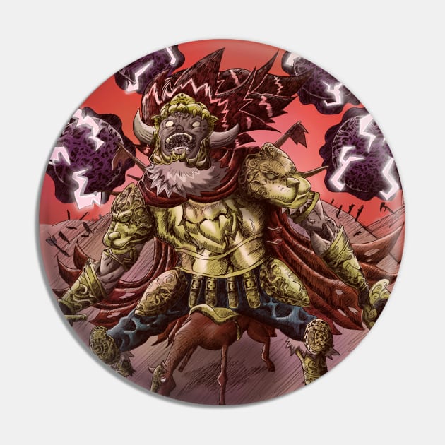 General Radahn Pin by alchimist