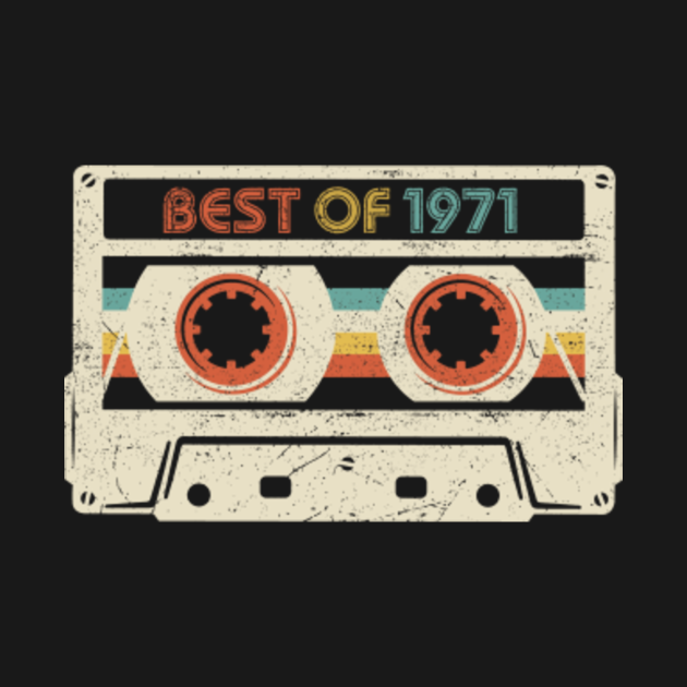 Vintage Cassette Tape Best of 1971 50 Years Old 50th Birthday Gift ...