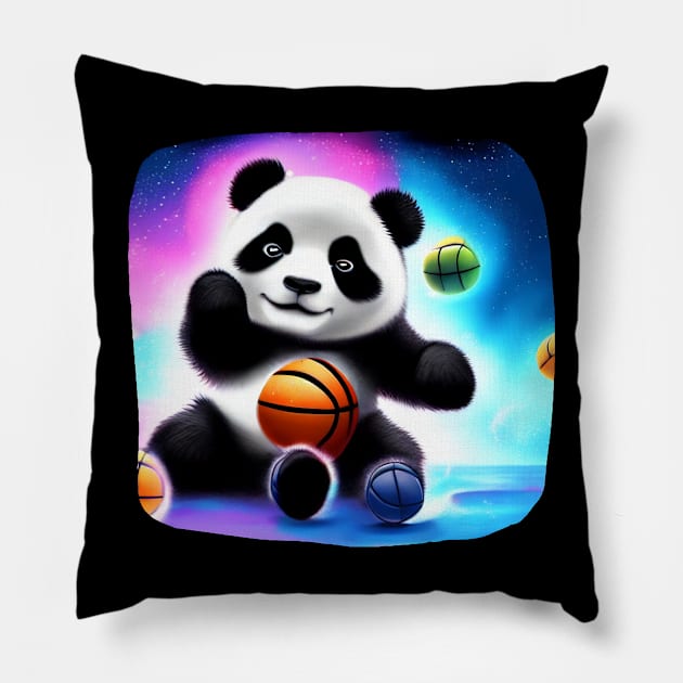 Biggest Panda in Our Planet Pillow by Suga Collection