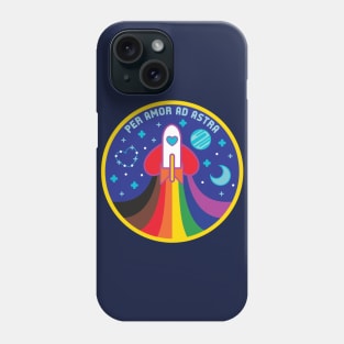 Space Pride - 8 Stripe LGBT Flag Phone Case