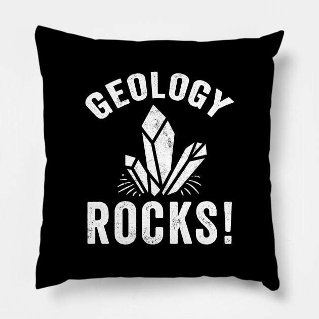 Geology rocks Pillow by captainmood