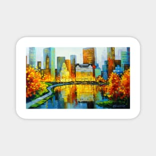 Plaza Central Park Hotel in New York Magnet
