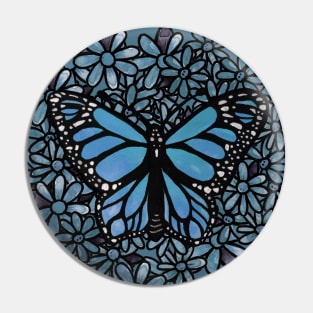 Blue Butterfly Pin