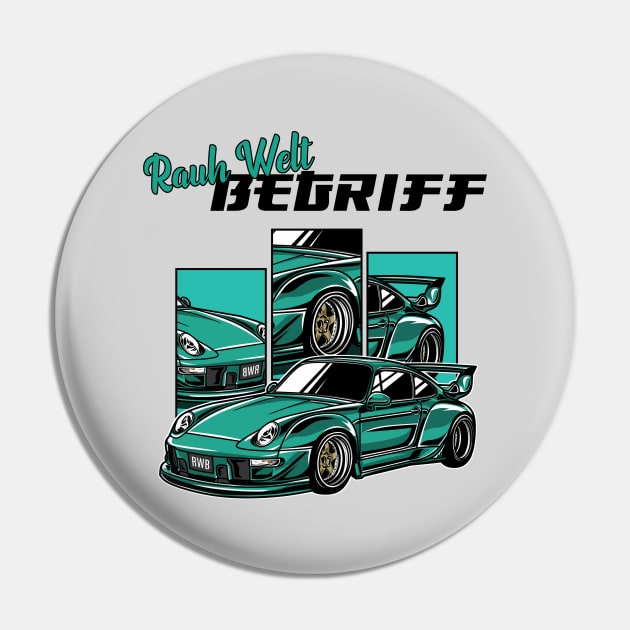 RWB CAR Pin by mirailecs