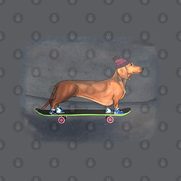 Wiener Boarder by FivePugs