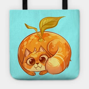 Tangerine Cat Tote