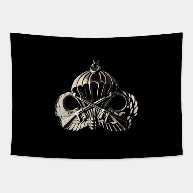 Turkish Jump Wings Paratrooper Tapestry by Desert Owl Designs