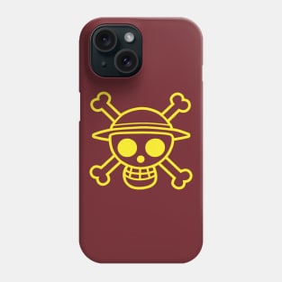 LUFFY - Skull & Bones - line Phone Case