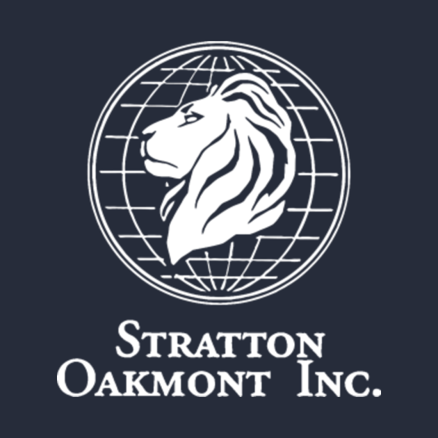 Stratton Oakmont Inc. Logo Centered Wolf of Wall Street TShirt The