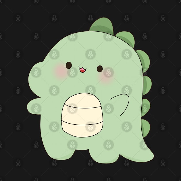 Cute fatty dinosaur by Outstanding W