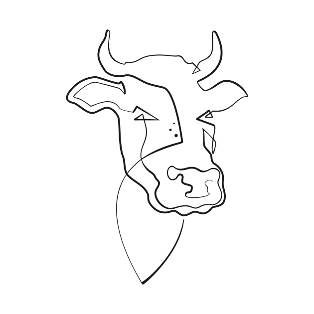 COW lineart by launakey
