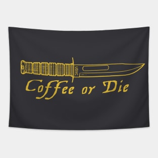 Coffee or Die Tapestry