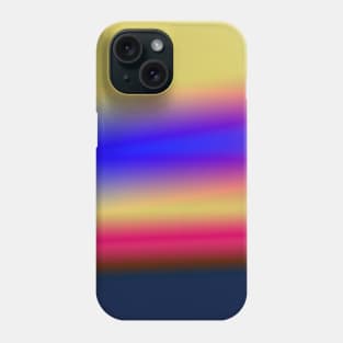 yellow red blue texture art Phone Case