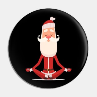 Santa yoga Pin