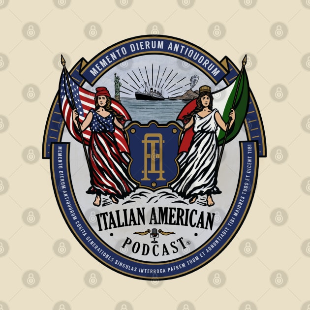 Italian American Coat of Arms by ItalianPowerStore