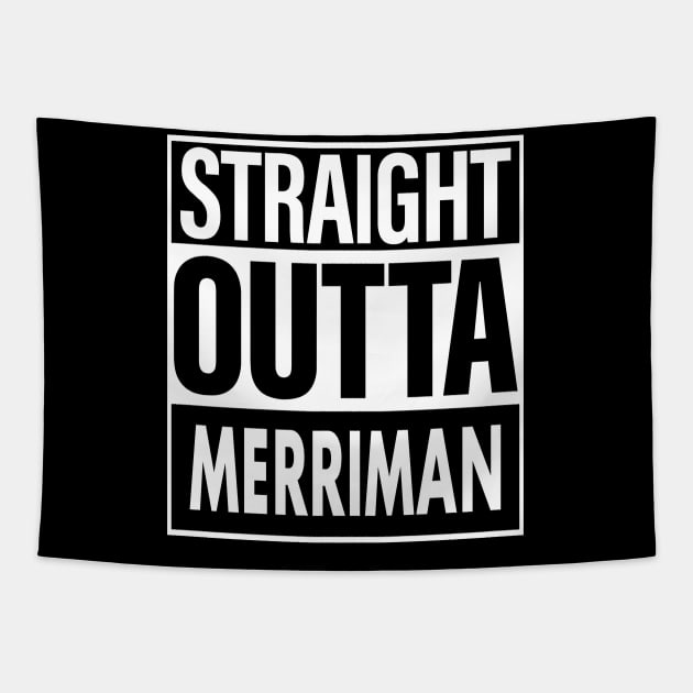 Merriman Name Straight Outta Merriman Tapestry by ThanhNga