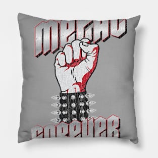 Malochico Heavy Metal Horns - Metal Forever Pillow