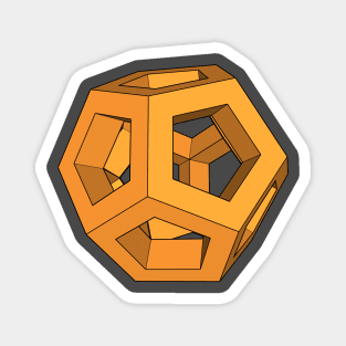 Gmtrx Seni Lawal Skeletal Dodecahedron Magnet