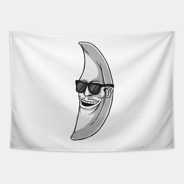 Moonman Original Design Tapestry by Ulteh