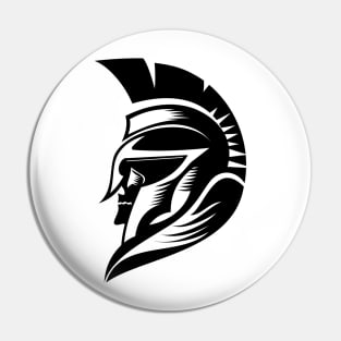 Spartan Helmet Pin