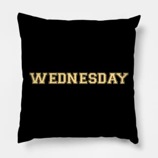 Luxurious Black and Gold Shirt of the Day -- Wednesday Pillow