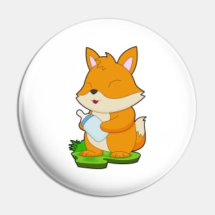 Fox Baby bottle Pin