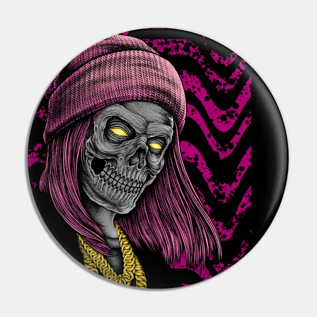 Pinky Girls Pin by Apitalism