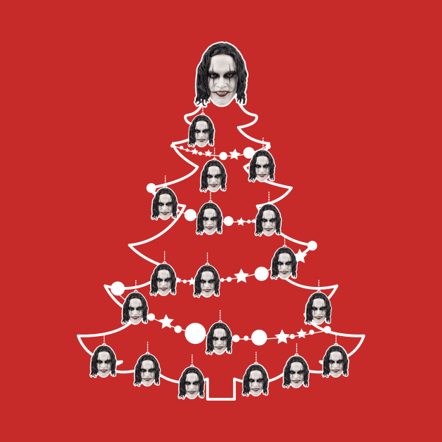 The Crow Christmas Tree Baubles by Rebus28