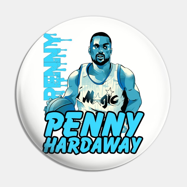 Penny Hardaway Pin by Gvsarts