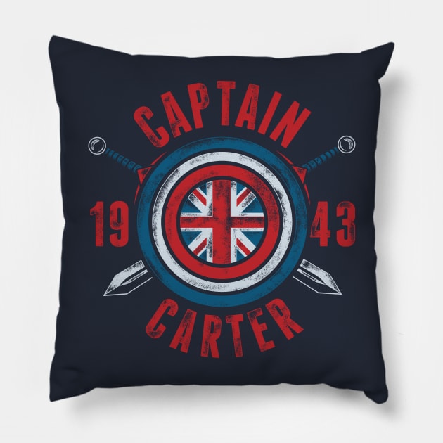 Captain Carter Pillow by CoDDesigns